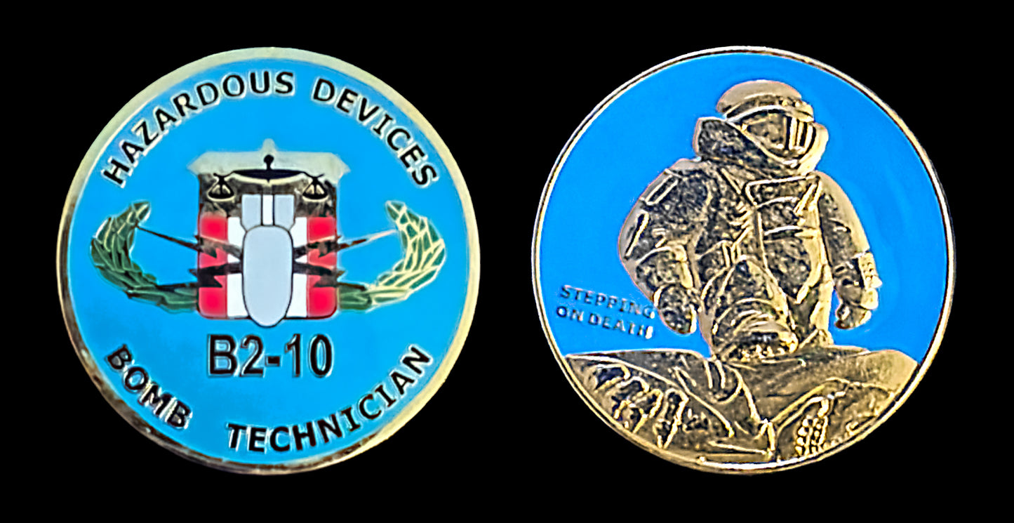 Virginia - Richmond Va.Bomb Technician Challenge Coin