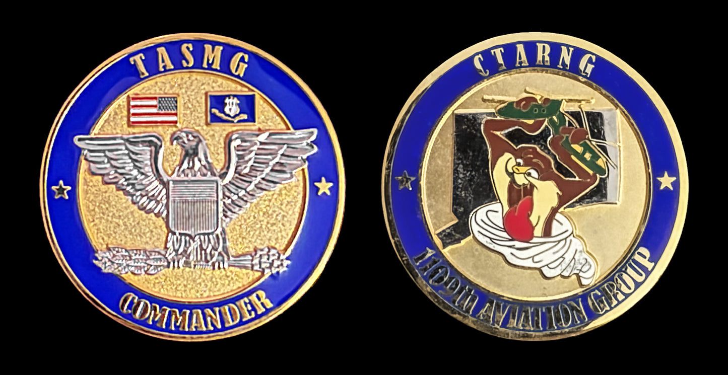Connecticut - A.N.G. 1109th Aviation Group Coin - Connecticut National Guard
