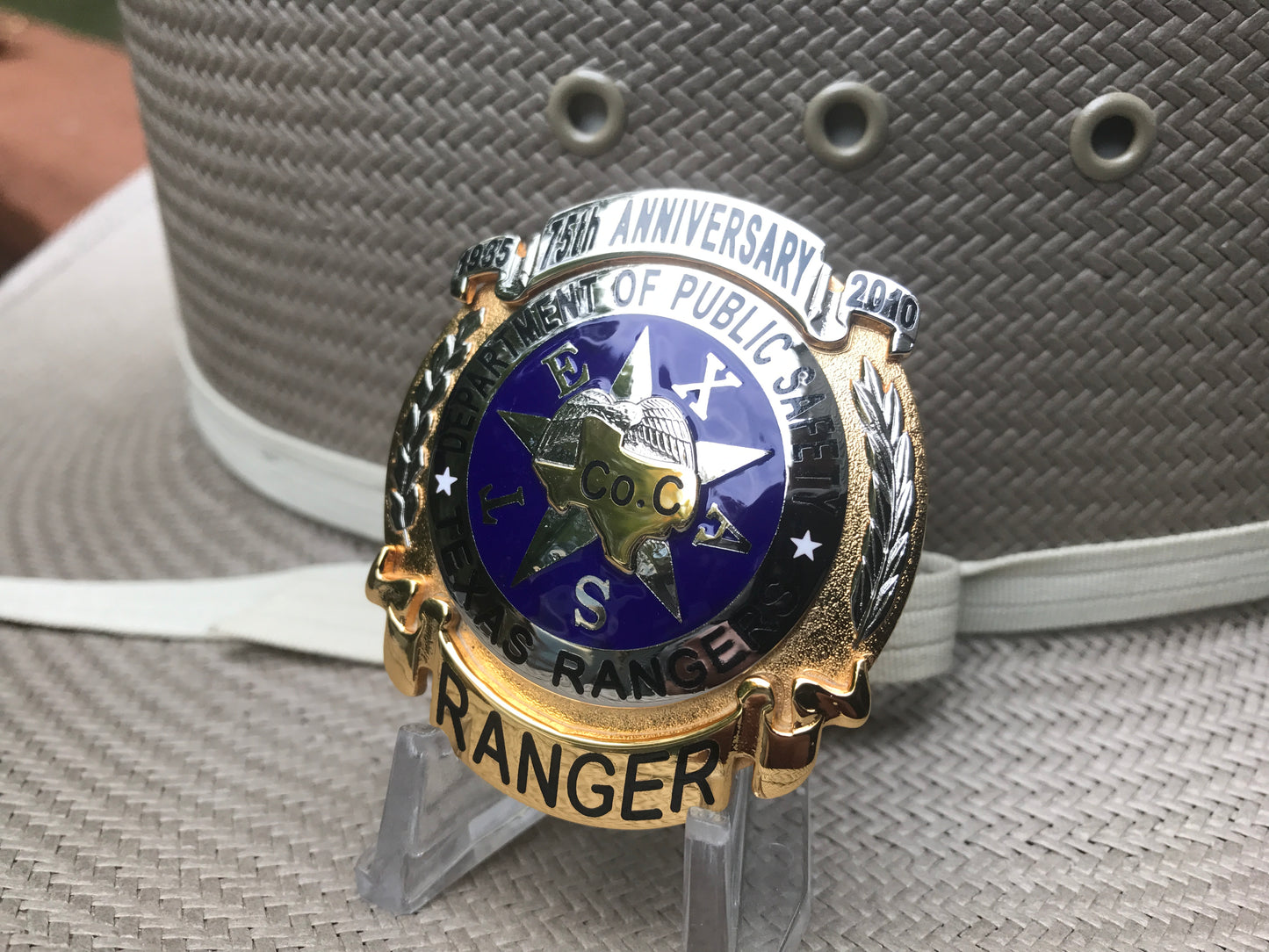 CUSTOM ORDER FORM: TXDPS Highway Patrol 75th Anniversary Badge
