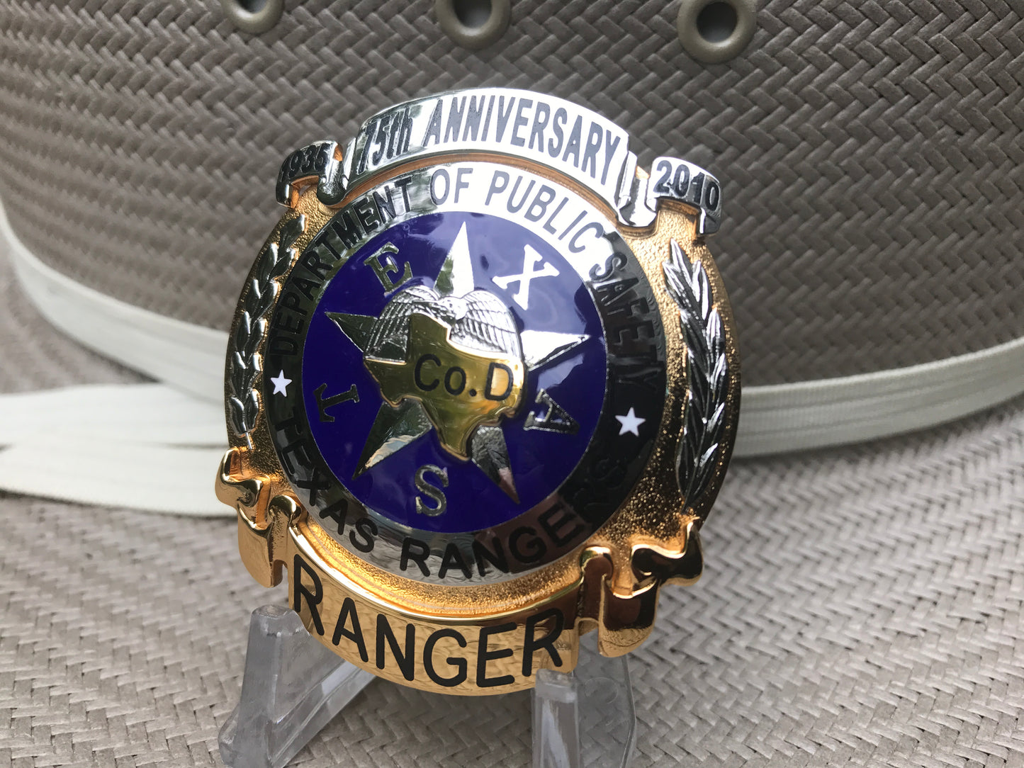 CUSTOM ORDER FORM: TXDPS Highway Patrol 75th Anniversary Badge
