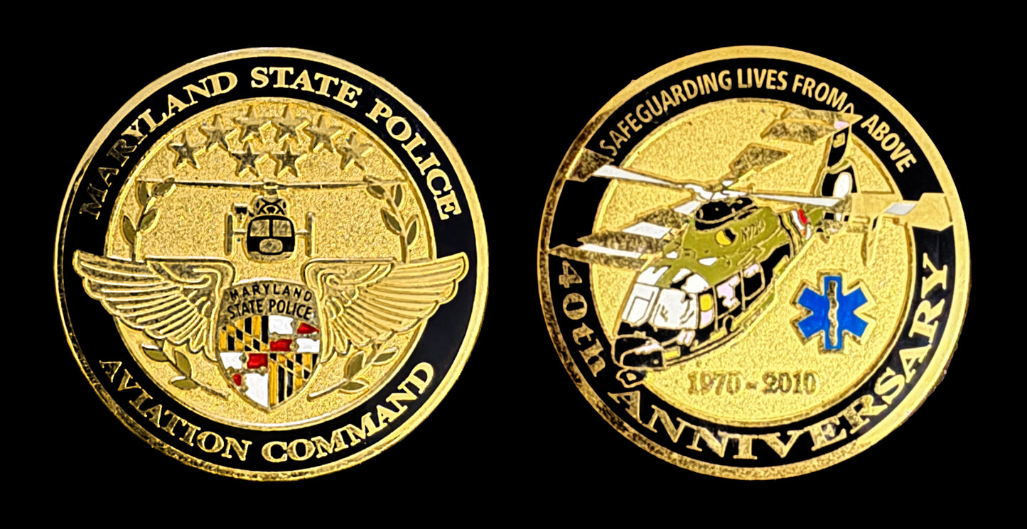 Maryland - Maryland State Police - 40th Anniversary Aviation Command - Maryland State Police