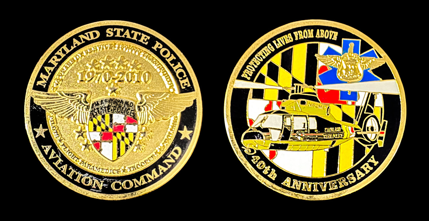 Maryland - Maryland State Police - 40th Anniversary Aviation Command - Maryland State Police
