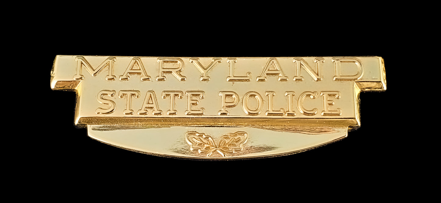 Maryland- Pin Bar Badge - Maryland State Police