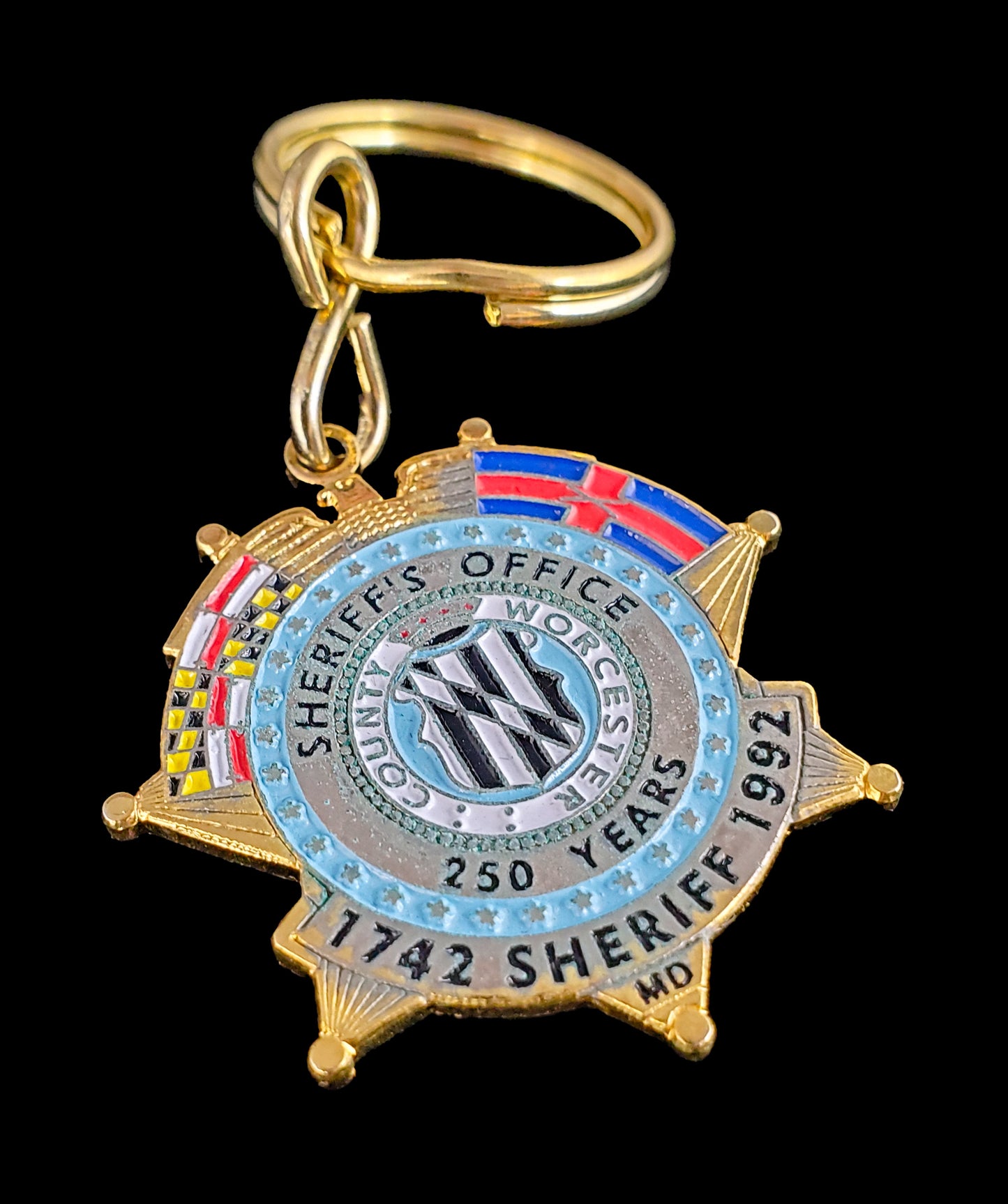 Maryland - Worcester County Keychain - Worcester County MD Sheriff's Office