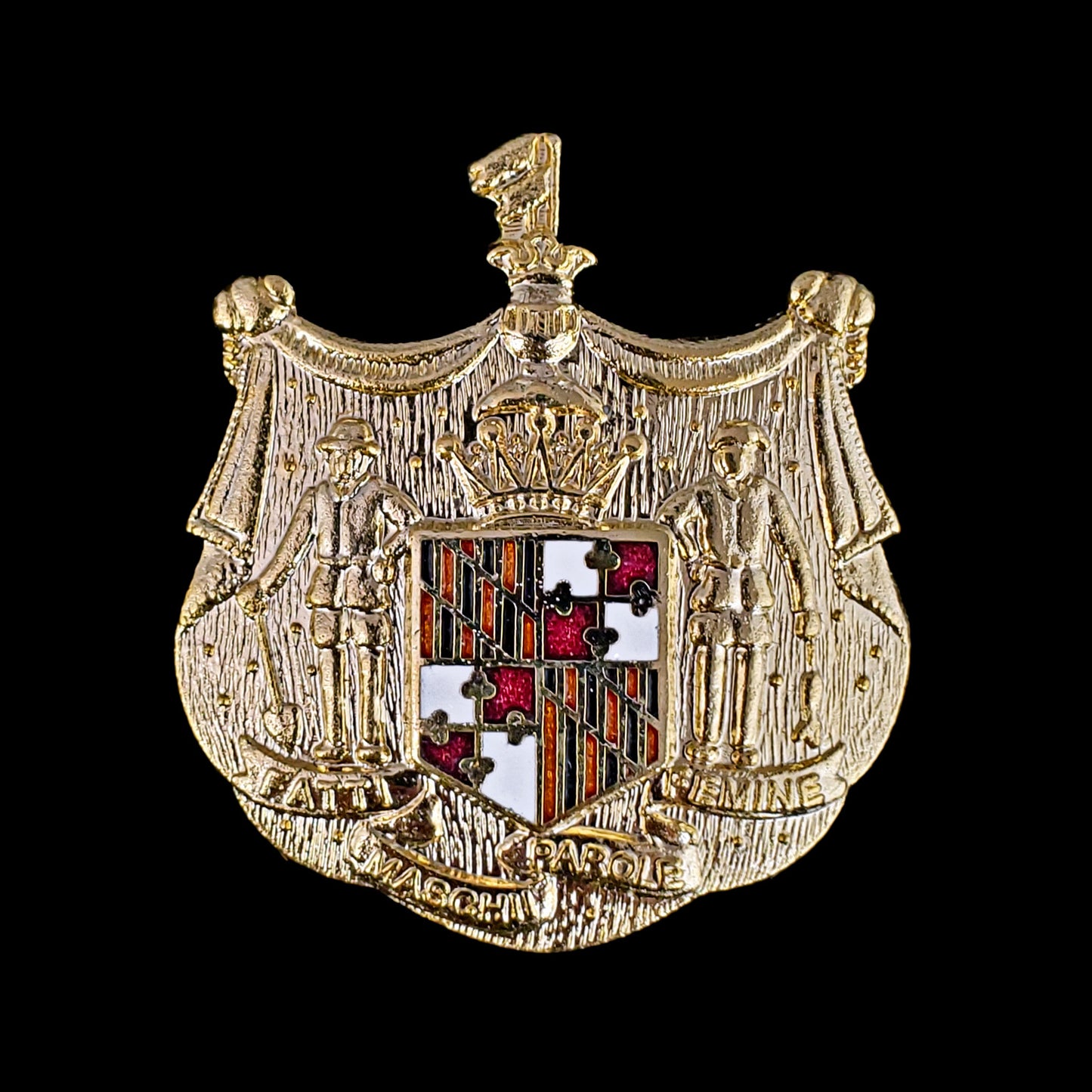 Maryland - Maryland State Police - Collar Emblem Badge