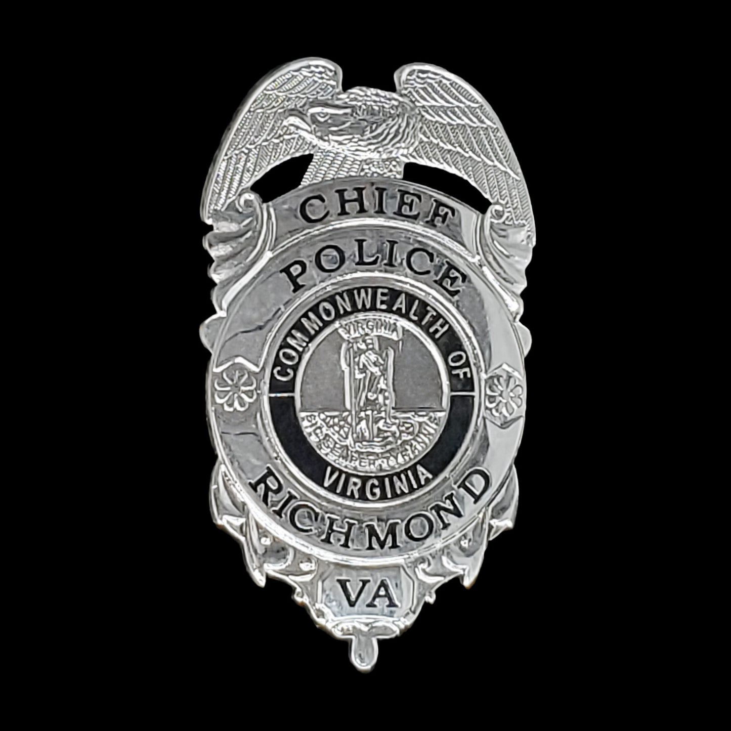 Virginia- Richmond VA Police Department -Chief Badge Mini