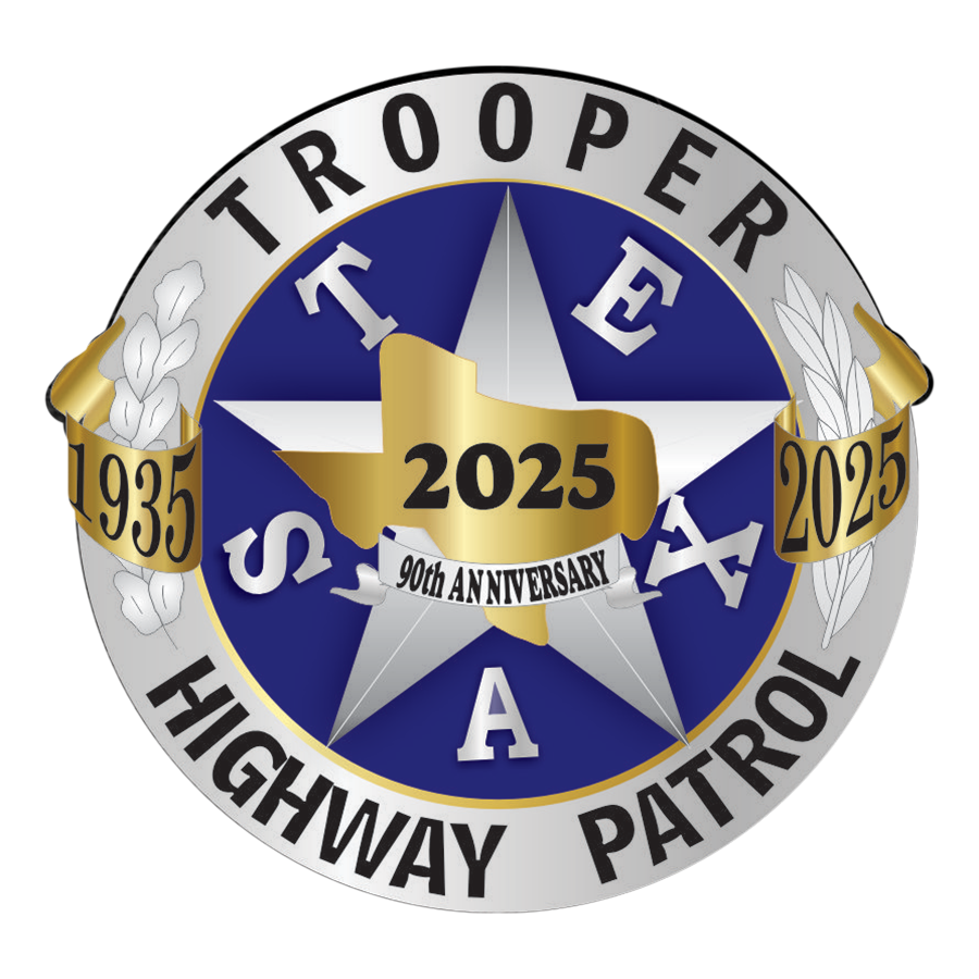 CUSTOM ORDER FORM: TXDPS Highway Patrol 90th Anniversary Badge