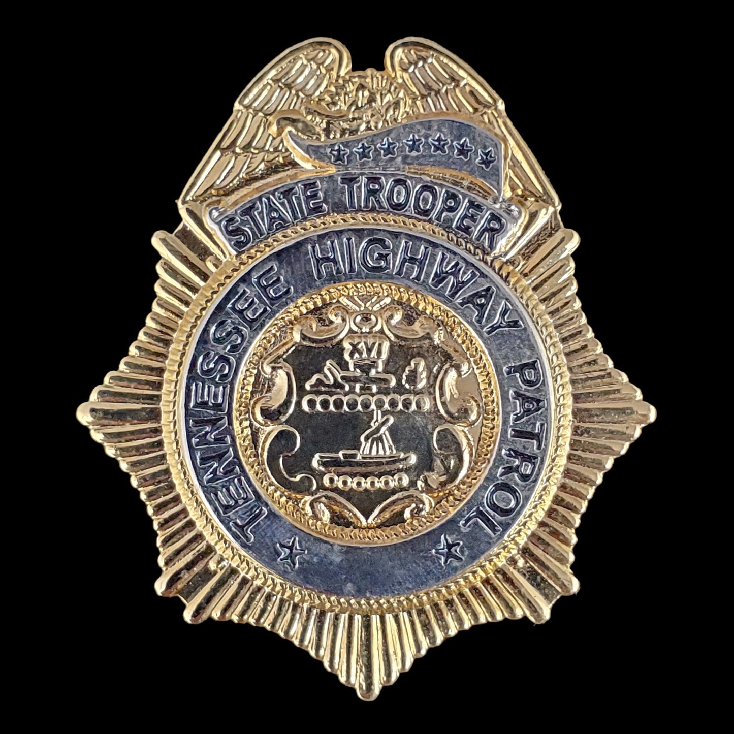 Tennessee - Tennessee Highway Patrol State Trooper Badge Pin