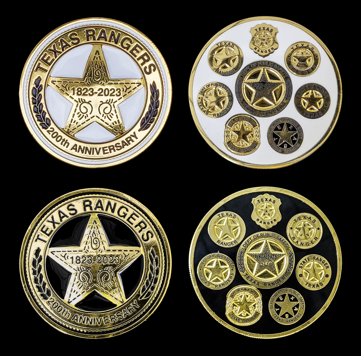 Texas - Texas Rangers 100th Anniversary Challenge Coin