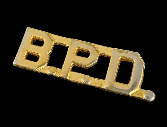 Connecticut - Bridgeport Police Ct. - BPD Initials Collar Brass Pin