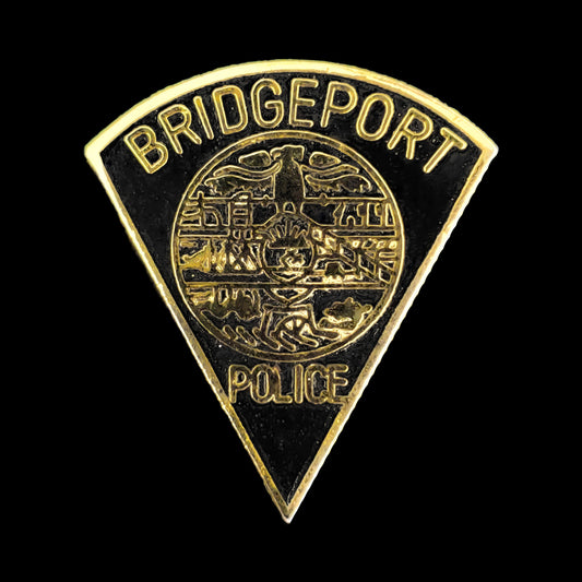 Connecticut- Bridgeport Connecticut Police Patch- Enameled Pin