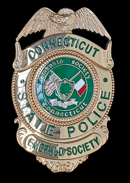 Connecticut State Police - Emerald Society Member Badge