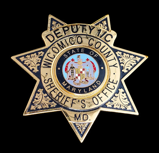 Maryland -Wicomico County MD Sheriff's Office - Deputy Badge