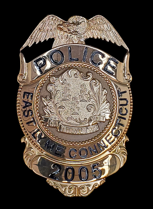 Connecticut - East Lyme CT Police Department Police Badge