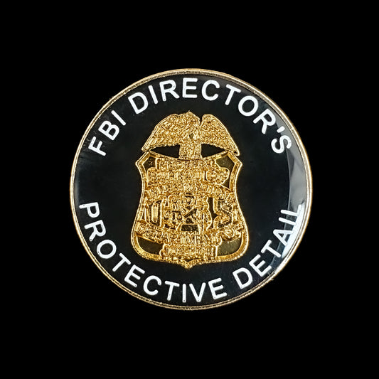 National - Federal Bureau of Investigations - FBI Director's Protective Detail Pin