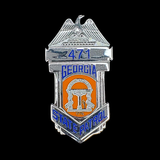 Georgia State Patrol Badge GSP - Hat Badge