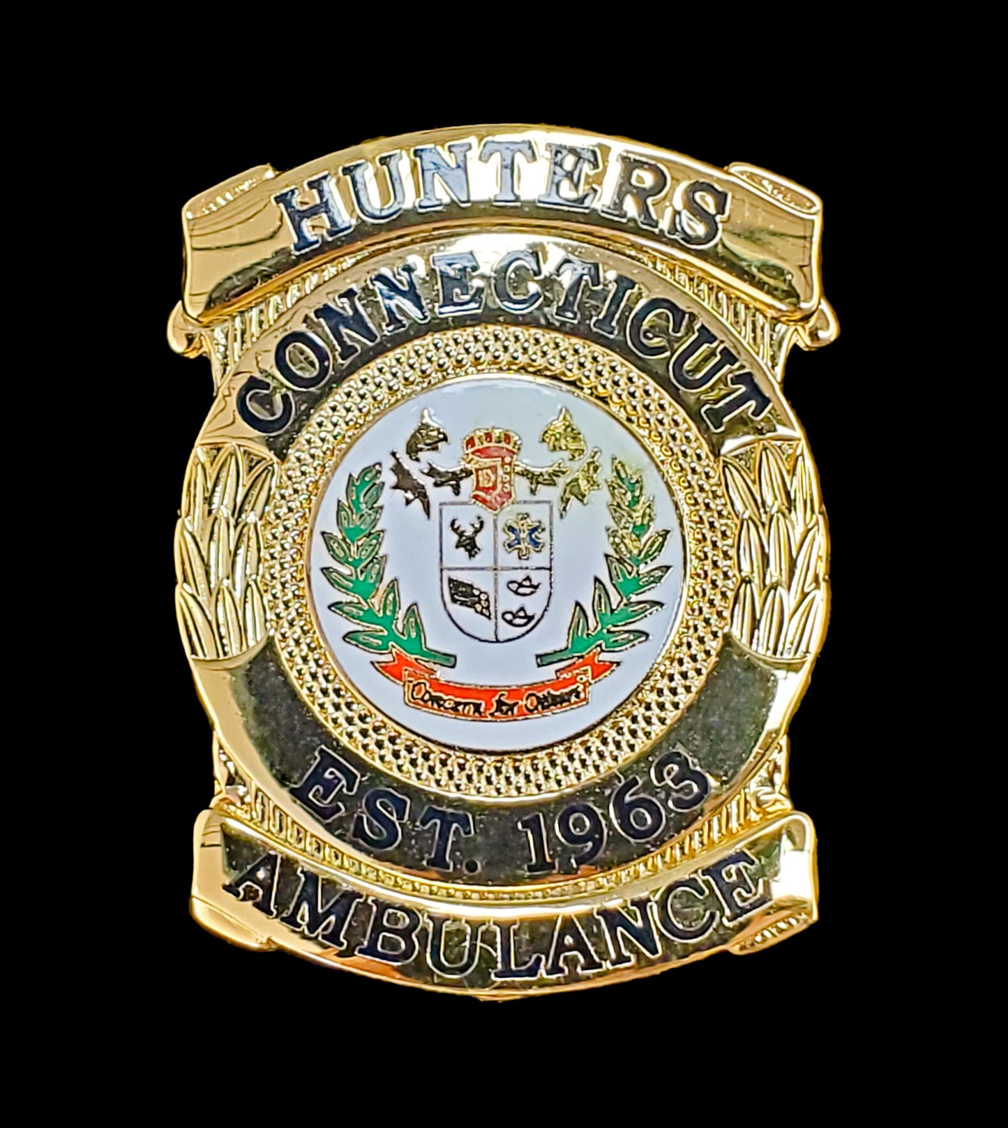 Connecticut - Hunters Ambulance Ct. EMS / Ambulance Service Badge