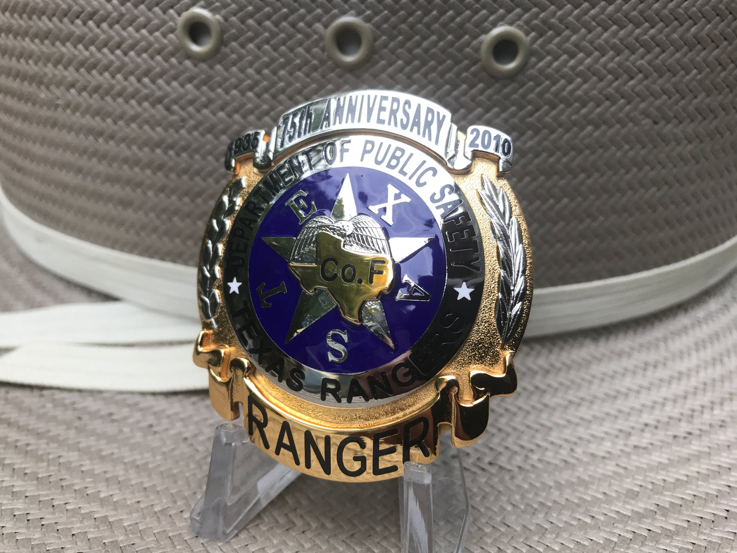 CUSTOM ORDER FORM: TXDPS Highway Patrol 75th Anniversary Badge