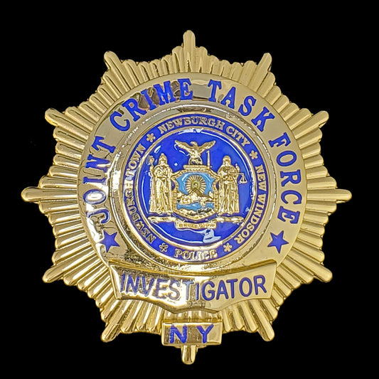 New York- Investigator Badge -Joint Crime Task Force