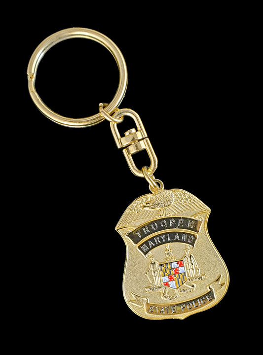 Maryland - Maryland State Police - Trooper Keychain