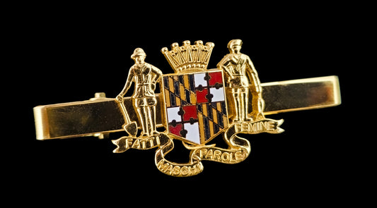 Maryland - Maryland State Police Tie - Lapel Clip - Maryland State Police