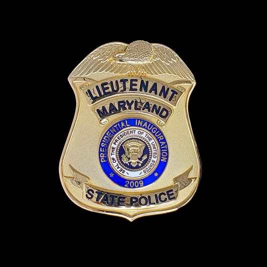 Maryland - Maryland State Police - 2009 Presidential Inauguration Badge