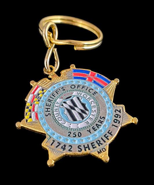 Maryland - Worcester County Keychain - Worcester County MD Sheriff's Office