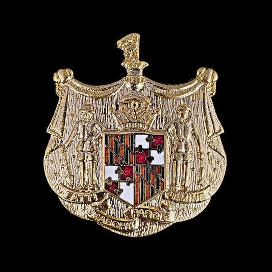 Maryland - Maryland State Police - Collar Emblem Badge