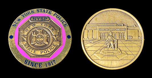 New York - NYSP Badge & Academy Challenge Coin- New York State Police