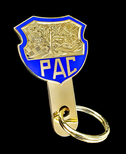 Connecticut - PAC - Police Association of Connecticut License Plate Emblem