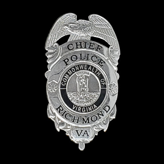 Virginia- Richmond VA Police Department -Chief Badge Mini