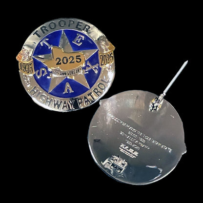 CUSTOM ORDER FORM: TXDPS Highway Patrol 90th Anniversary Badge