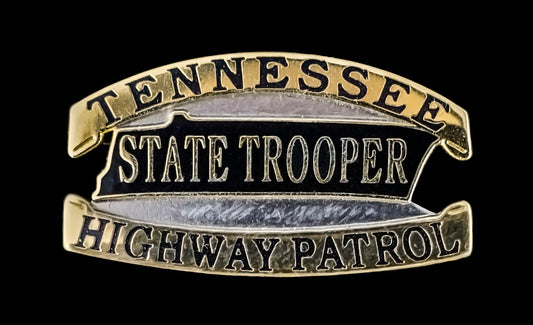 Tennessee - Tennessee Highway Patrol State Trooper Hat Badge