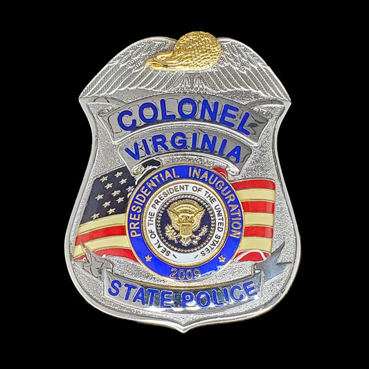 Virginia - Virginia State Police  - VSP 2009 Presidential Inauguration Badge