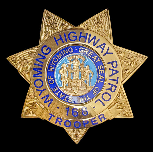 Wyoming - Wyoming Highway Patrol Trooper Badge